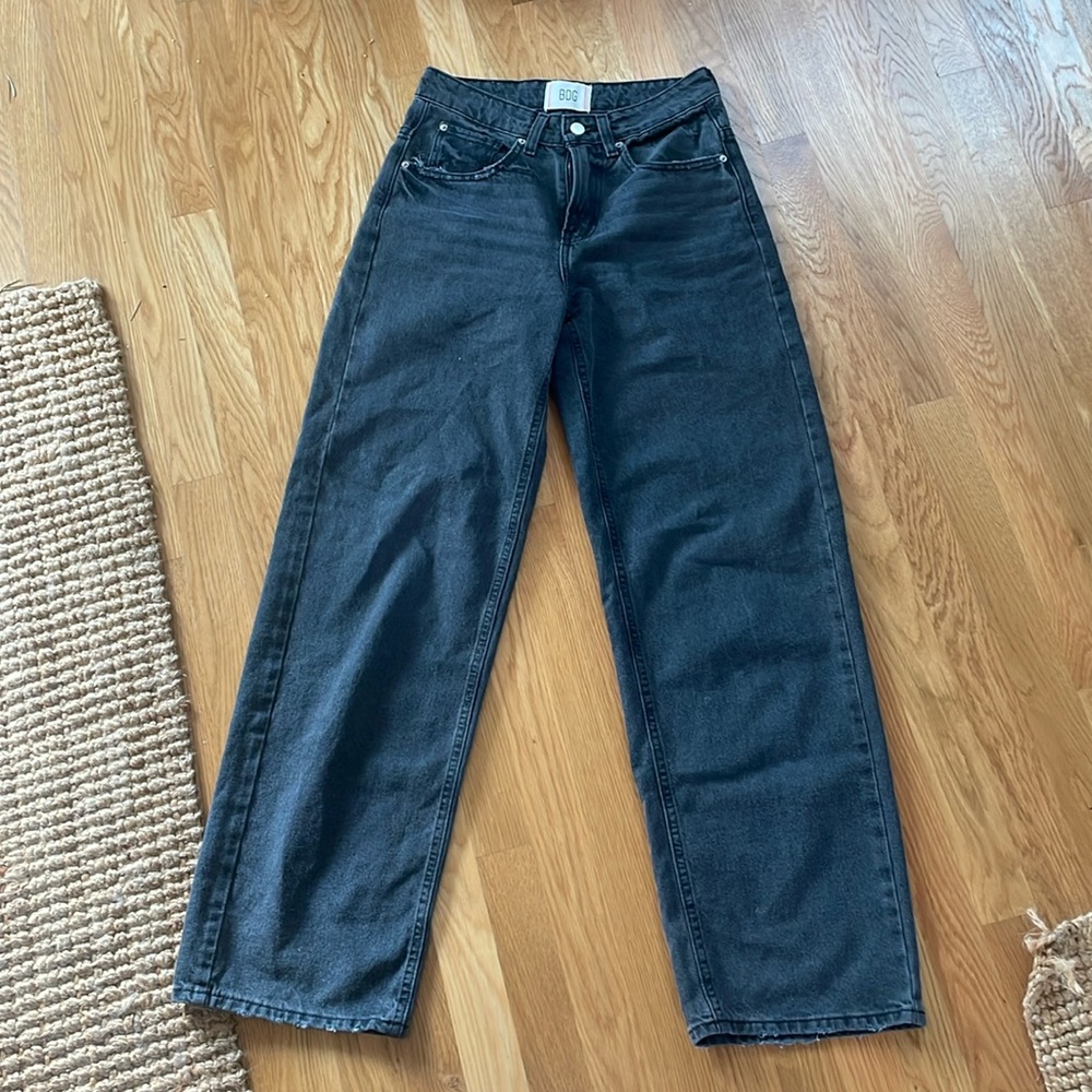 Urban Outfitters Mid Rise Baggy Gray Jeans